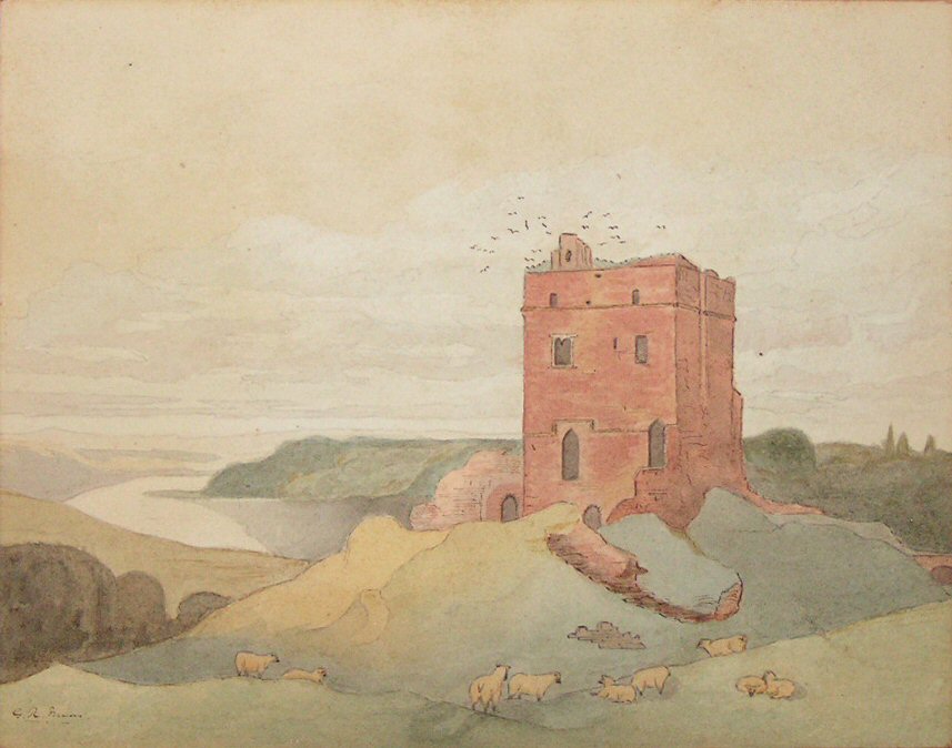 Watercolour - Norham Castle